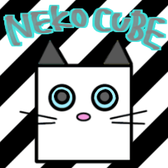 [LINEスタンプ] ねこCUBE