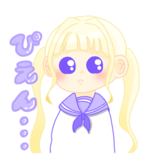 [LINEスタンプ] あたおかゆりあちゃん❕❕