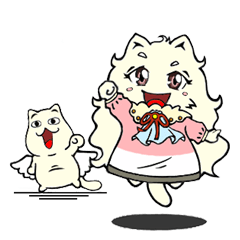 [LINEスタンプ] シルフとデブリエル