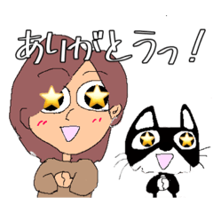 [LINEスタンプ] ハチワレねこ・もーしゃんず ご