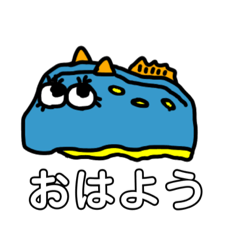 [LINEスタンプ] 【ゆるい手書きスタンプ】海の生きもの編