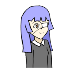 [LINEスタンプ] 姫カットの概念