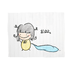 [LINEスタンプ] まるまるちゃん 手書き日常スタンプ