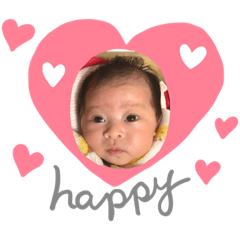 [LINEスタンプ] 來奈ちゃん
