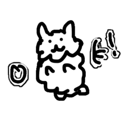 [LINEスタンプ] くもものももた