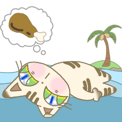 [LINEスタンプ] 猫のノラポン一家