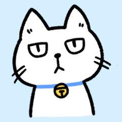 [LINEスタンプ] 白いもふもふの猫リリさん