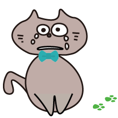 [LINEスタンプ] のら猫グレちゃん2