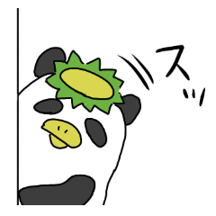 [LINEスタンプ] かっぱとぱんだのキメラのスタンプ