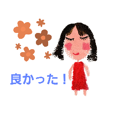 [LINEスタンプ] yurizouの描くおんなの子3