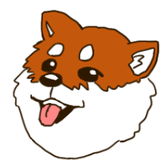 [LINEスタンプ] シンプルな柴犬スタンプ