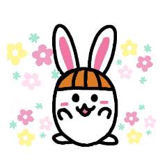 [LINEスタンプ] うさぎのうさたまさん