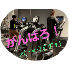 [LINEスタンプ] 運動＆ダイエット24