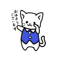 [LINEスタンプ] 労働ねこ