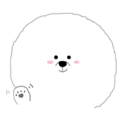 [LINEスタンプ] ビションフリーゼのぼんちゃん Part2