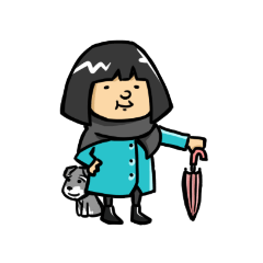 [LINEスタンプ] マダムと猟犬