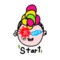 [LINEスタンプ] J.Punk 日常スタンプ