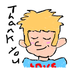 [LINEスタンプ] Lovely Boy❤️