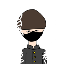 [LINEスタンプ] 量産マッシュ下まつ毛長め