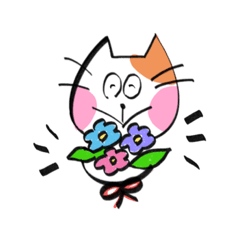 [LINEスタンプ] いろんな表情のねこちゃん2