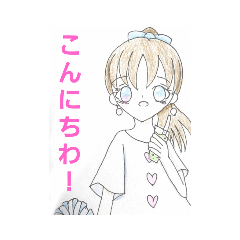 [LINEスタンプ] オリキャラスタンプ❤️