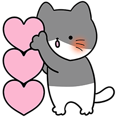 [LINEスタンプ] あなたの心を盗む猫