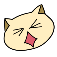 [LINEスタンプ] 猫のような生き物2（あいさつ編）