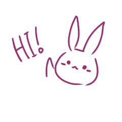 [LINEスタンプ] うさぴょんわーるど