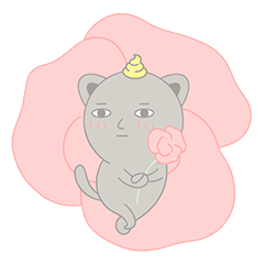 [LINEスタンプ] ポーカーフェイス 糞猫。