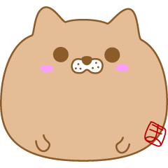 [LINEスタンプ] まみんこのもっちりしばワン