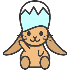 [LINEスタンプ] うさふじ