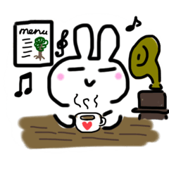 [LINEスタンプ] うさぎオイシかのやま。3