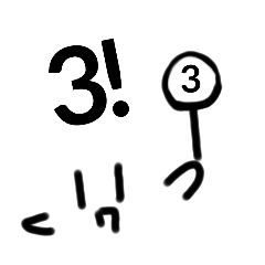 [LINEスタンプ] ワアワア君スタンプ③