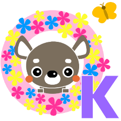 [LINEスタンプ] 犬好きなあなたへ ちわわ 春編