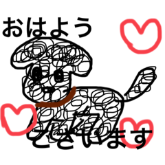 [LINEスタンプ] トイプードルの日常NO3