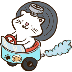 [LINEスタンプ] ねじねこ はじめまして