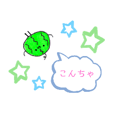 [LINEスタンプ] ふるぅつ隊