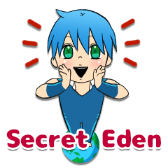 [LINEスタンプ] Secret Edenキャラクタースタンプ