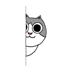 [LINEスタンプ] 猫の気まぐれ