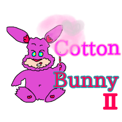 [LINEスタンプ] Candy bunnyの日常英語2