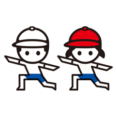 [LINEスタンプ] ワカコ＆チカラ vol.02