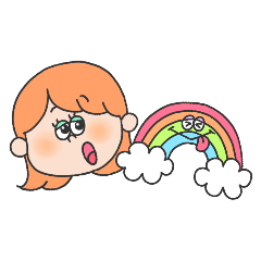 [LINEスタンプ] candypop girls