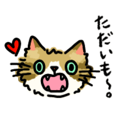 [LINEスタンプ] ぽたぬききゃっつ その2