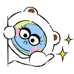 [LINEスタンプ] 明日(あーす)さんかぶりものスタンプ