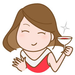 [LINEスタンプ] ほんわか大人女子