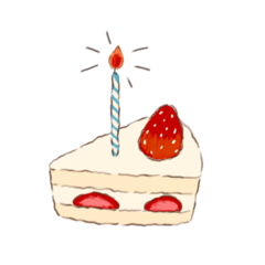 [LINEスタンプ] 【誕生日に使える！】パステルゆるイラスト