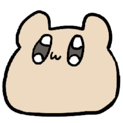 [LINEスタンプ] ナキウサギくん