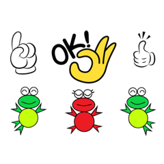 [LINEスタンプ] ケロ子ちゃんの日常