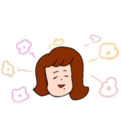 [LINEスタンプ] 母の日頃の呟き