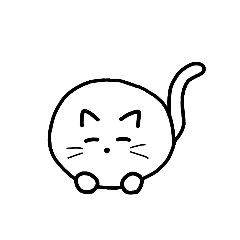 [LINEスタンプ] 癒し丸ねこ